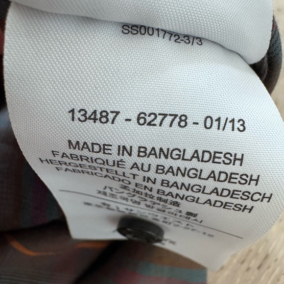 Arcteryx Pathline Short Sleeve Button Up Shirt Men's Size L Multicolor Plaid - Picture 6 of 6